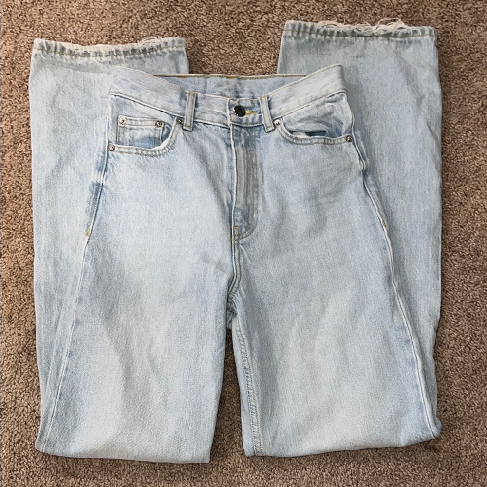 Dr. Denim High-Rise Light Wash Blue Jeans